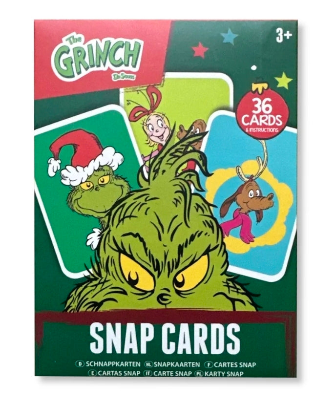 Grinch snap cards