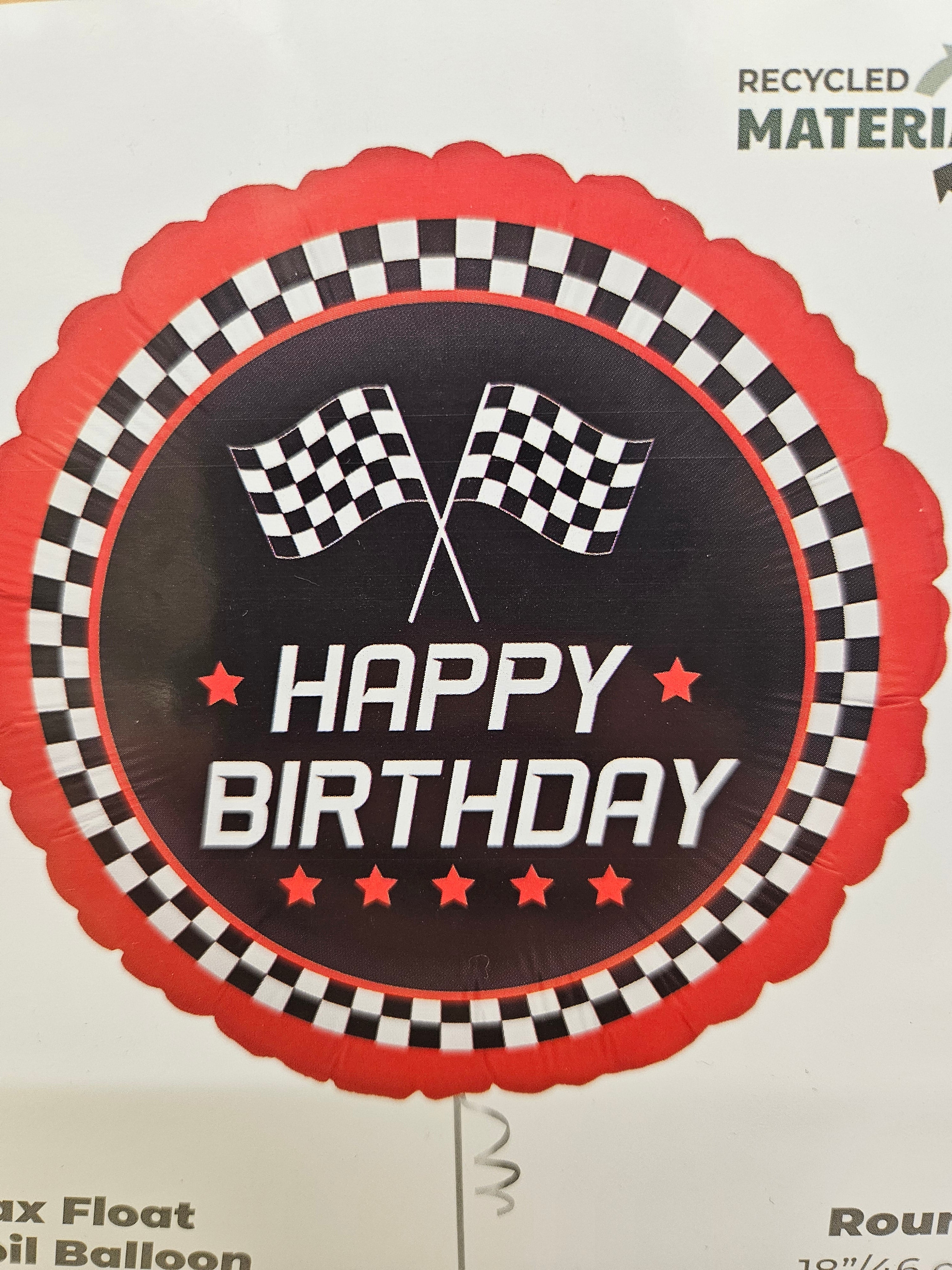 Racing happy birthday