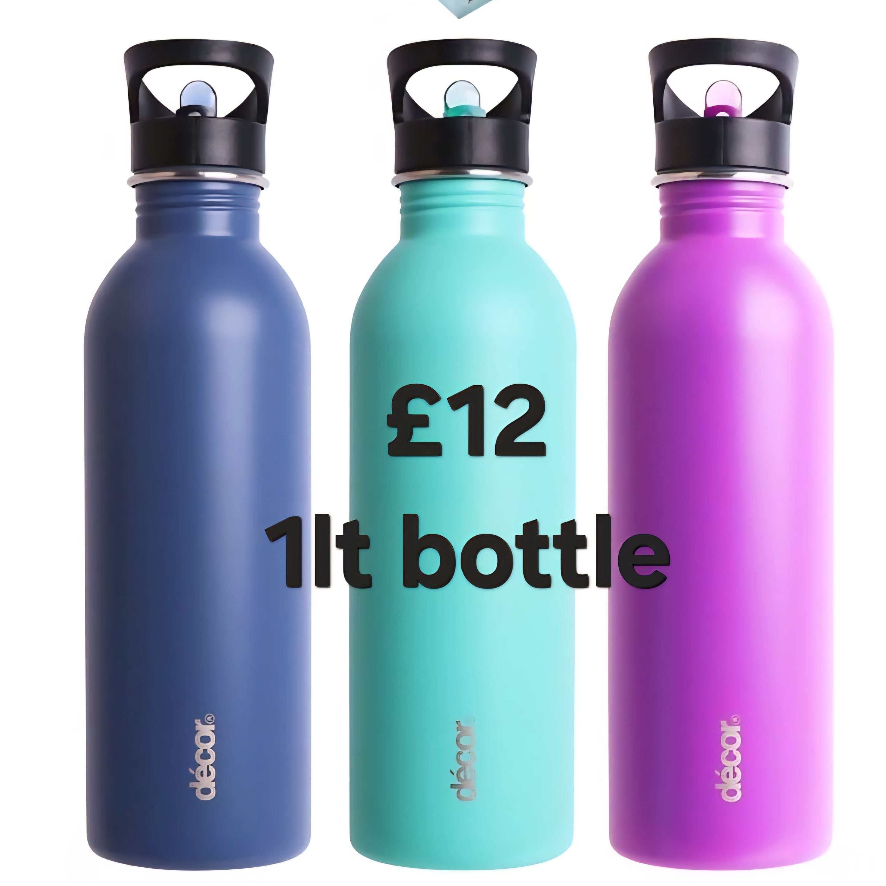 1lt steel drinking bottle