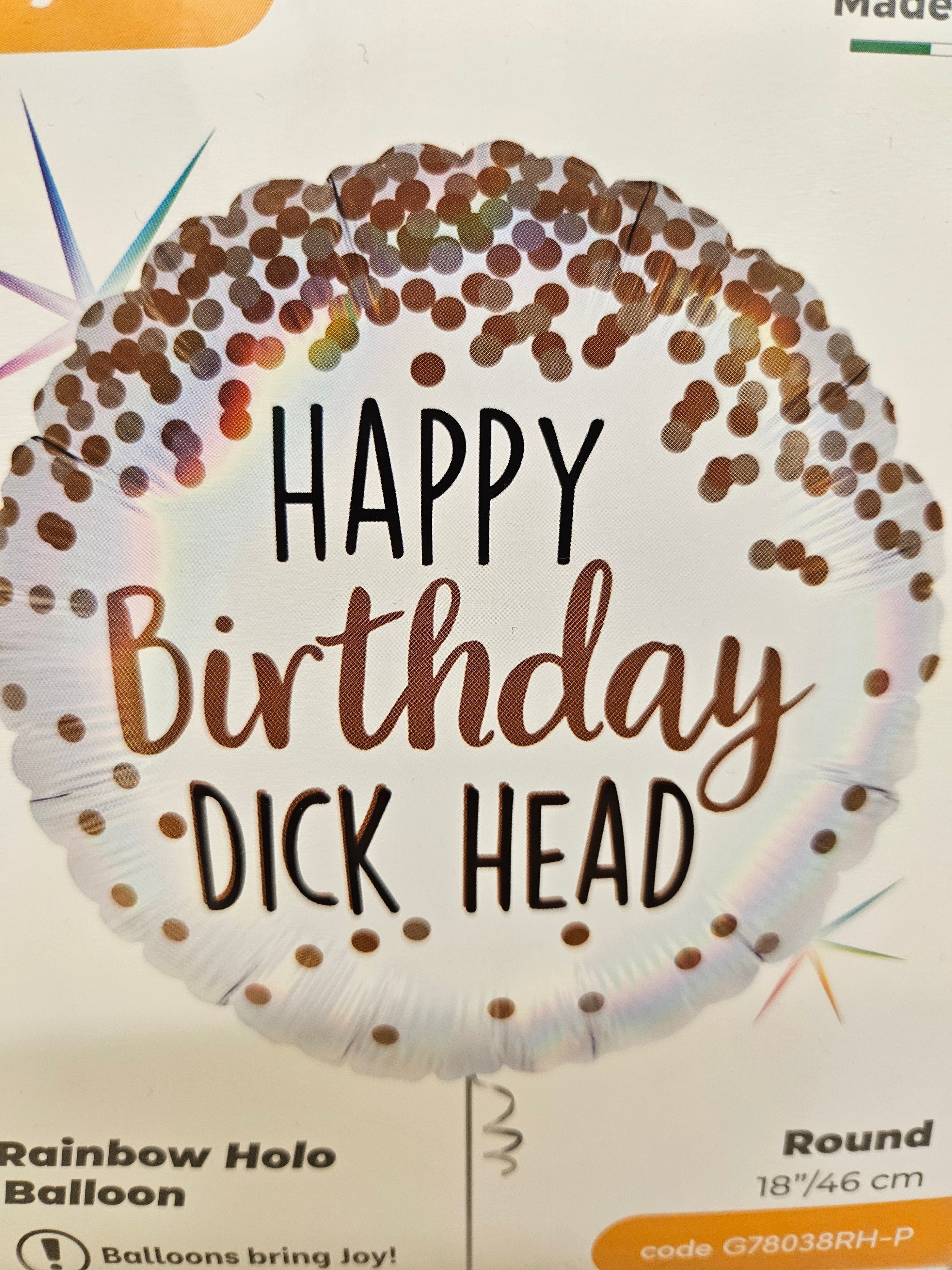 Cheeky happy birthday