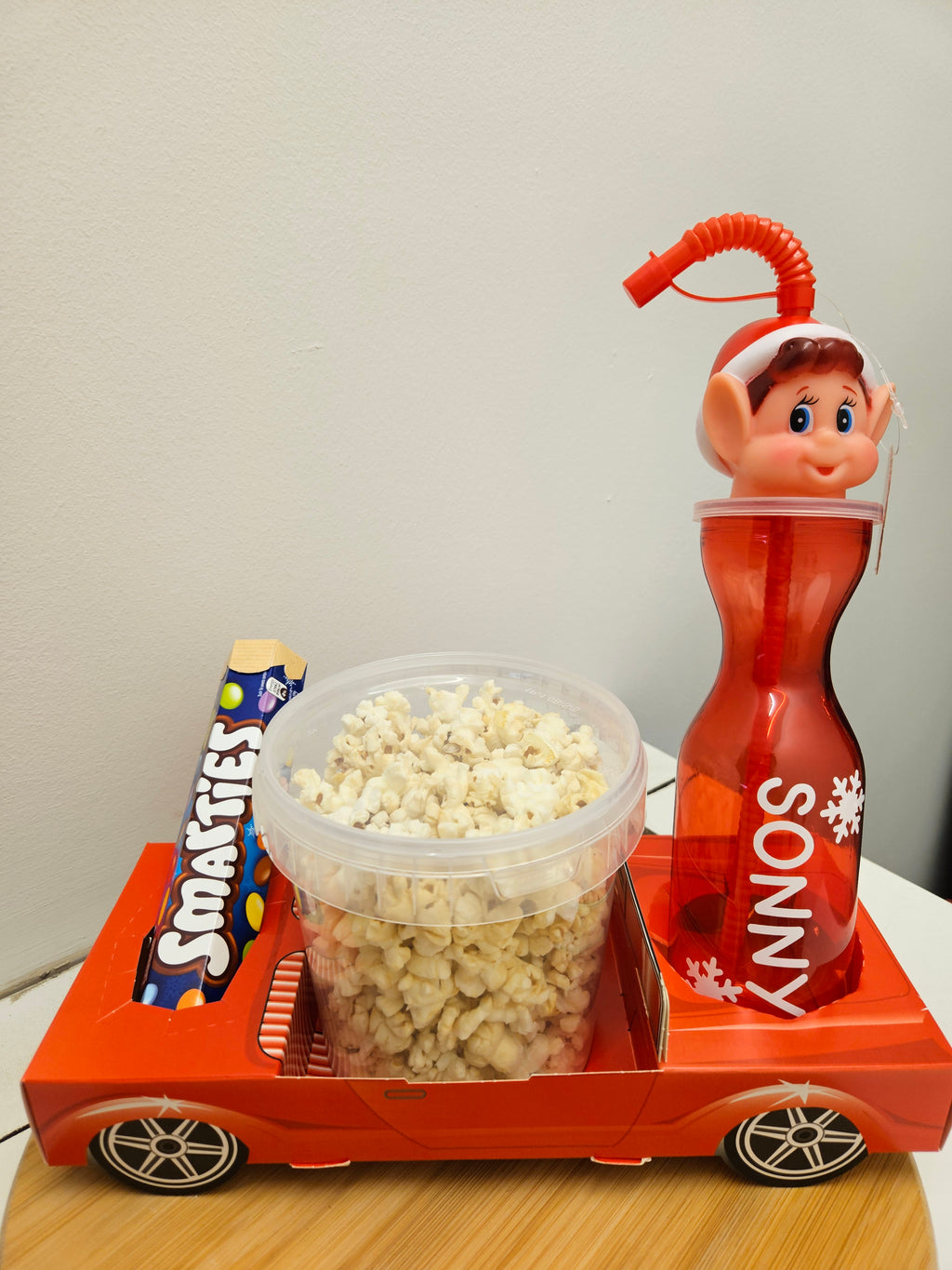 Christmas movie night snack box