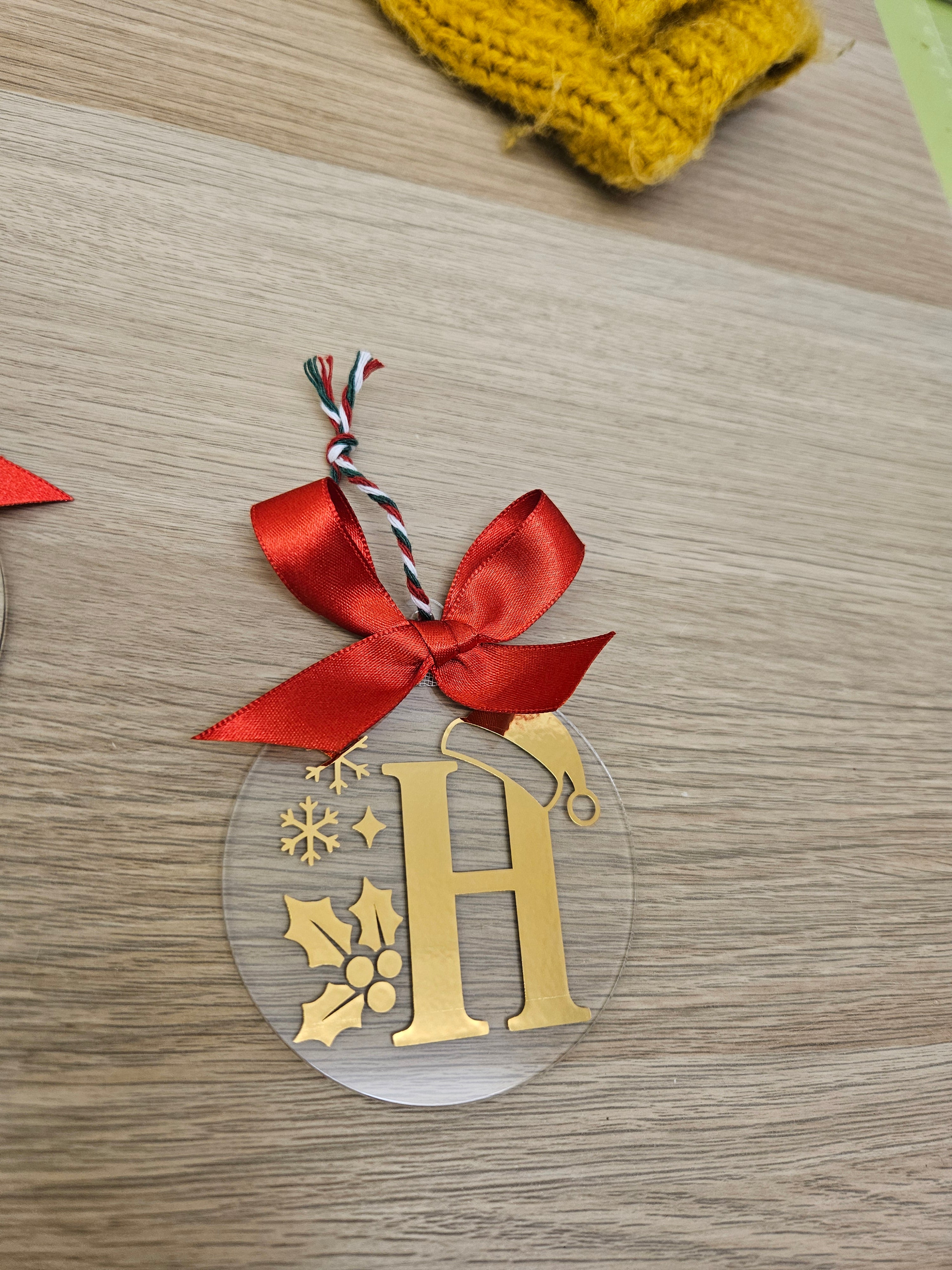 Initial bauble