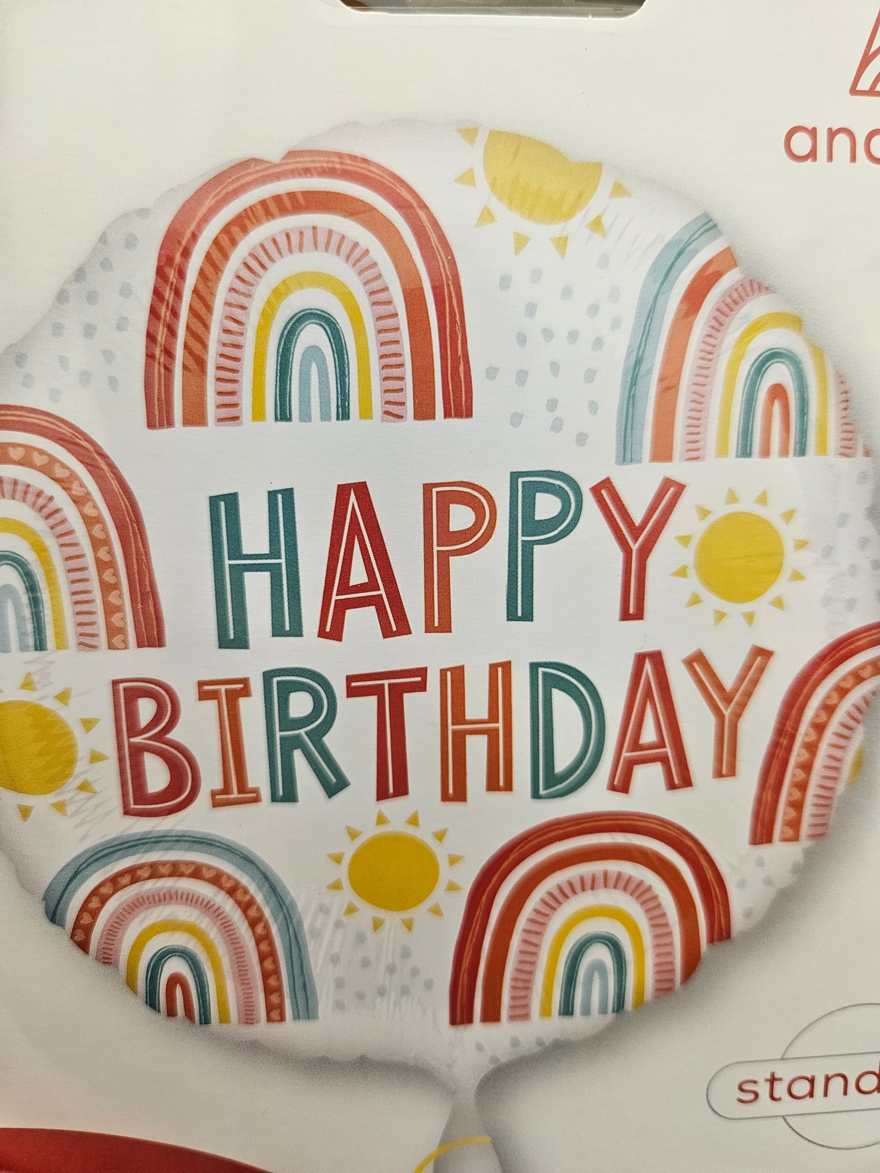 Rainbow happy birthday