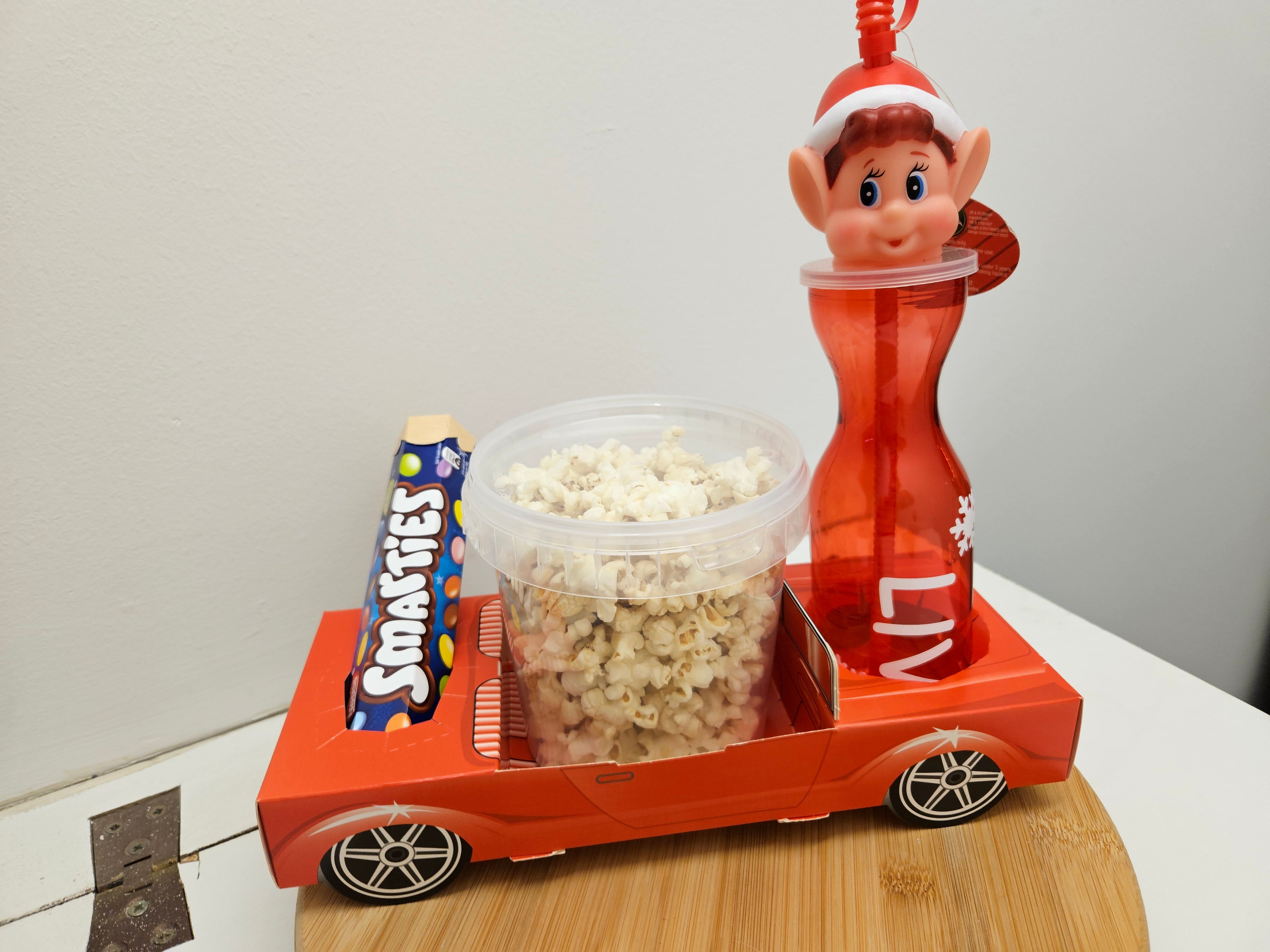 Christmas movie night snack box