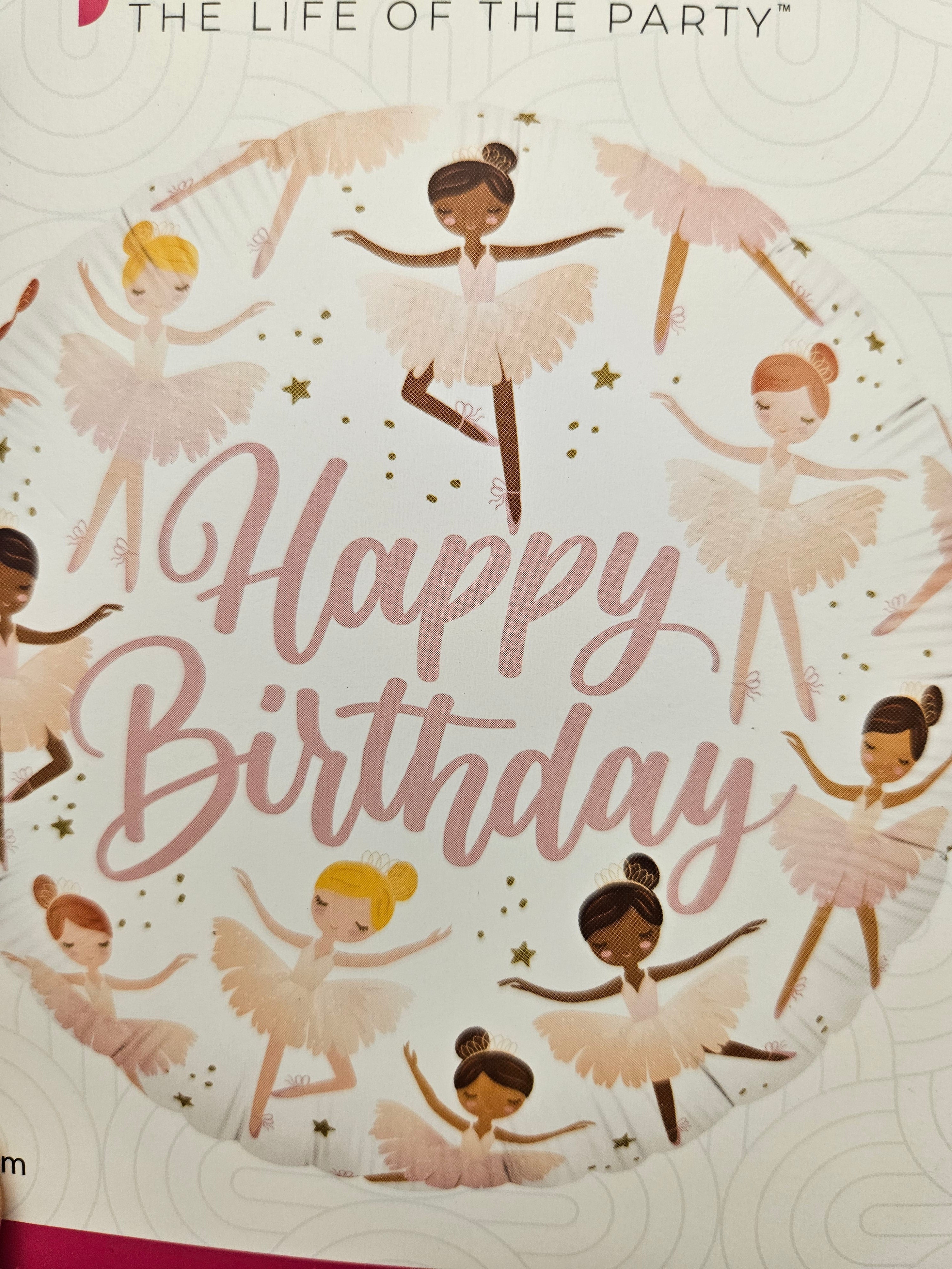 Ballerina happy birthday