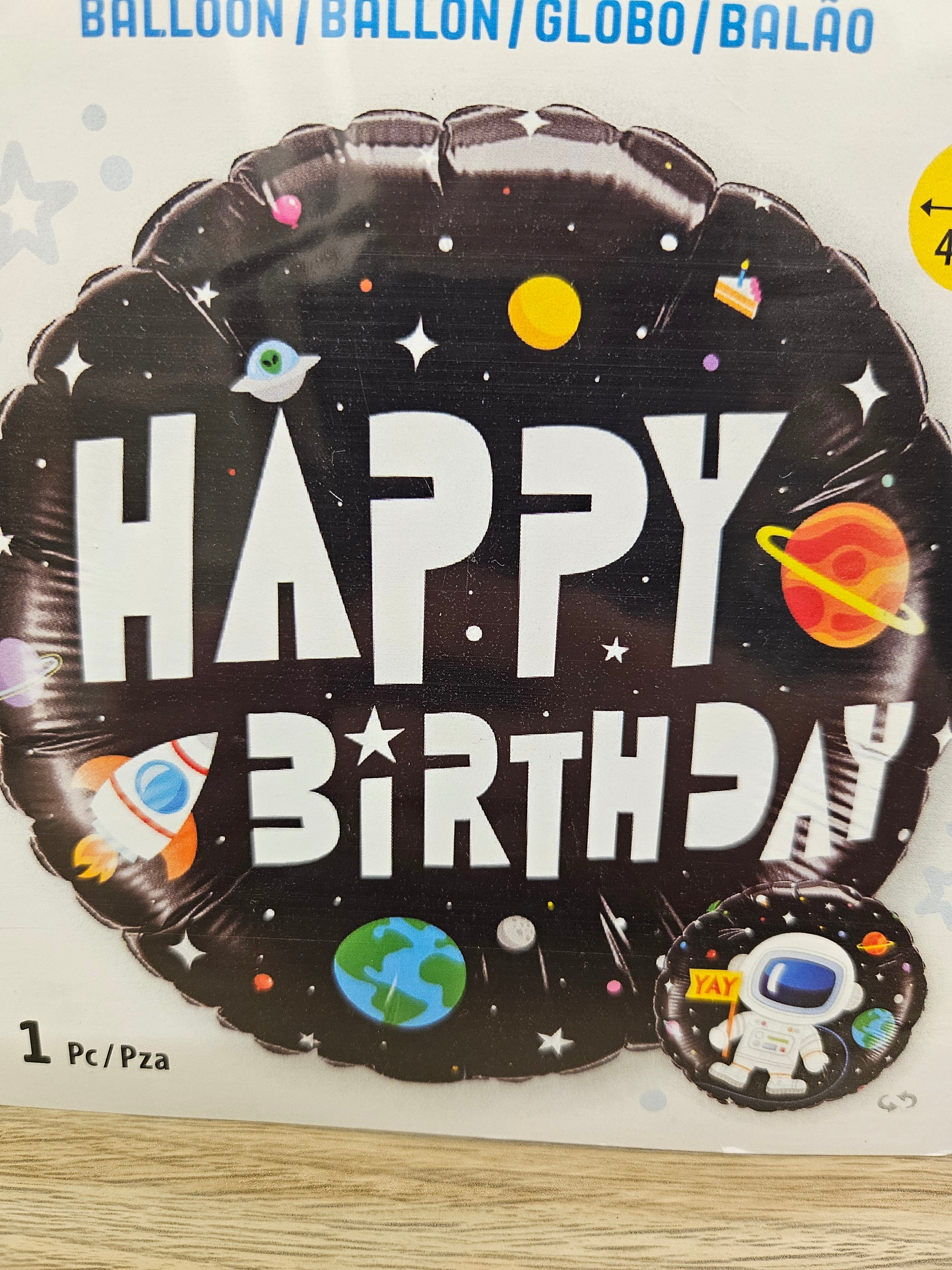 Space happy birthday
