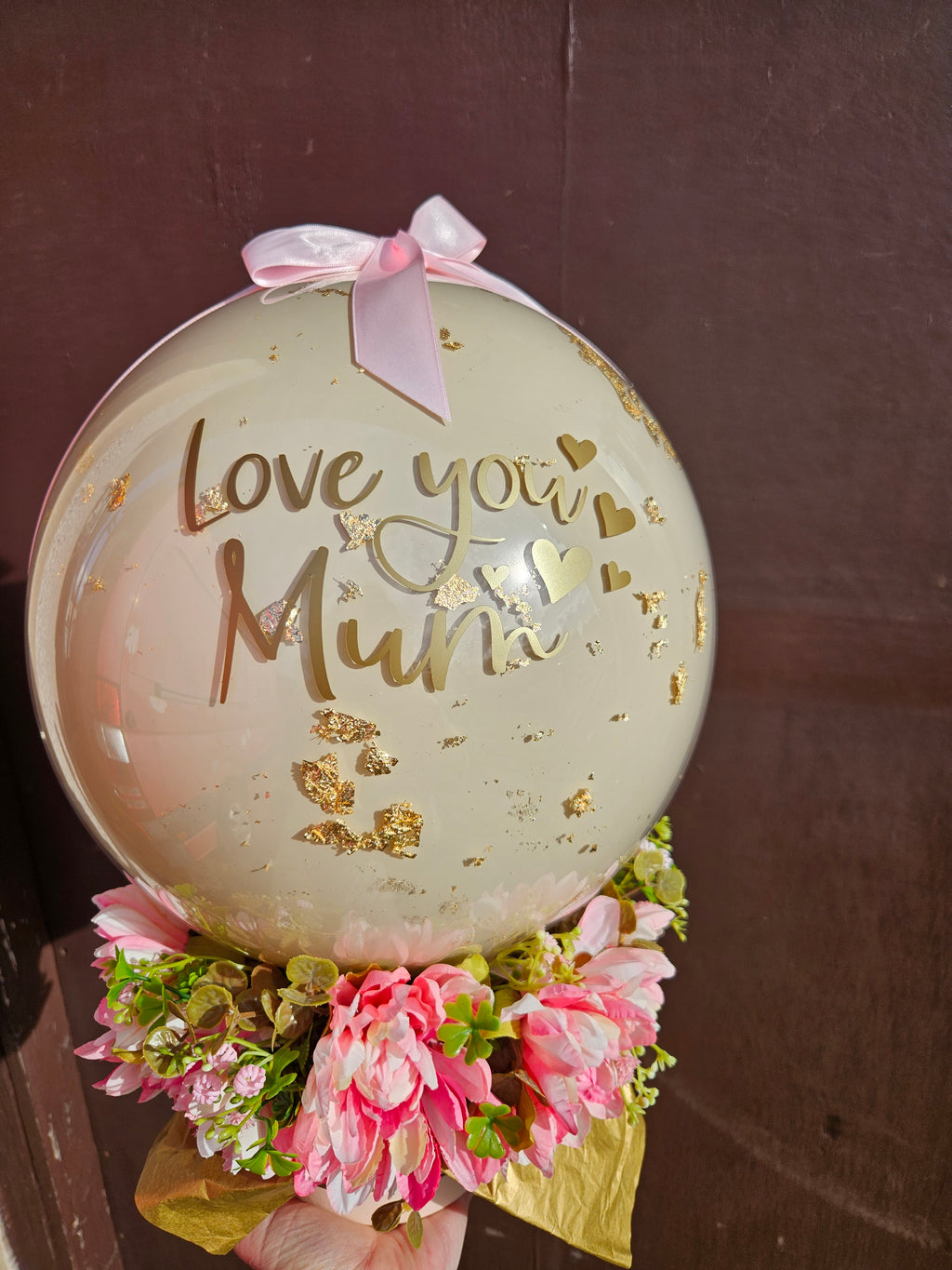 No.2 Nude gold leaf bubble gift