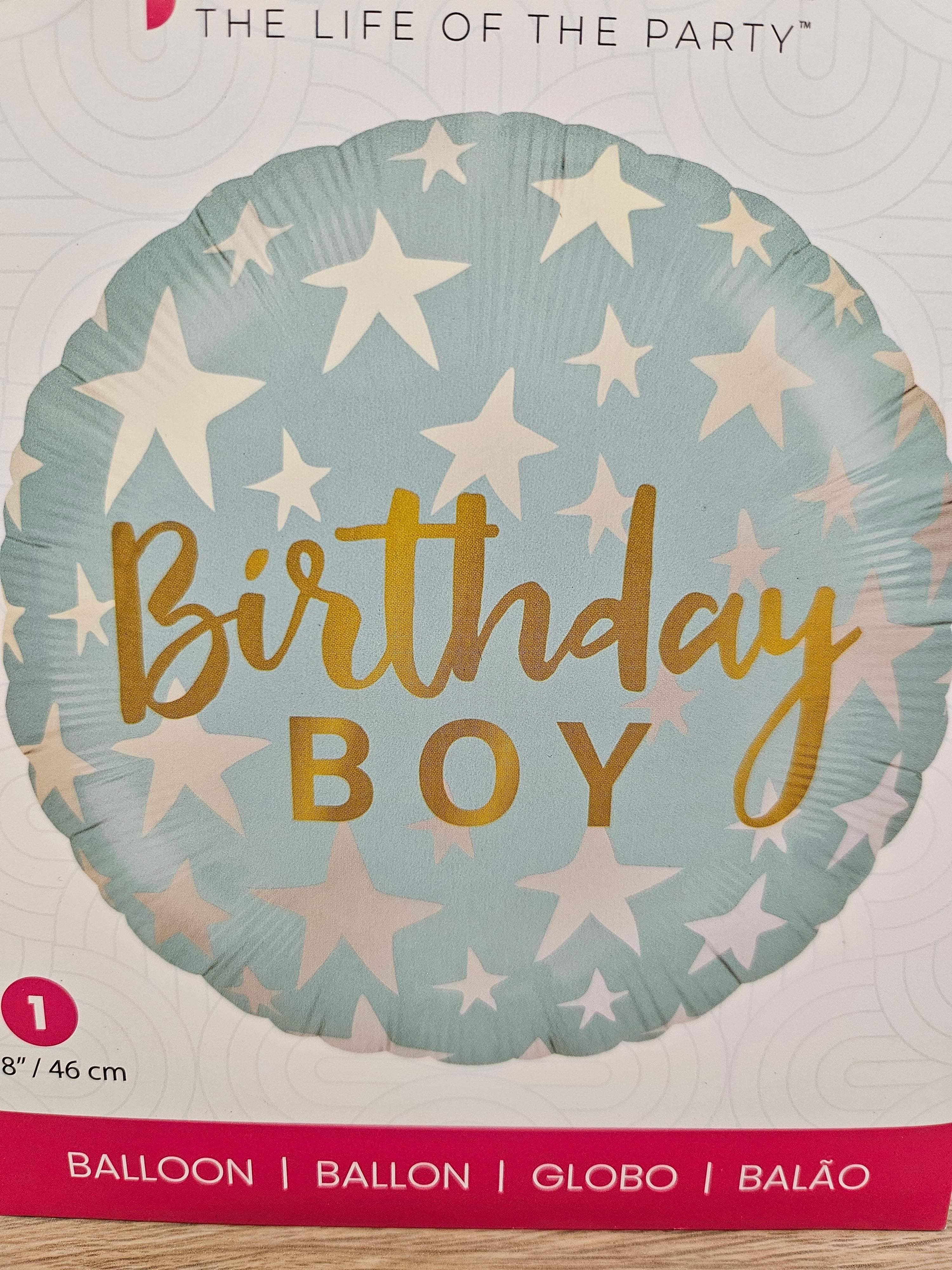 Boy happy birthday